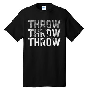 Javelin Throw Sports Thrower Athlete Track Tall T-Shirt