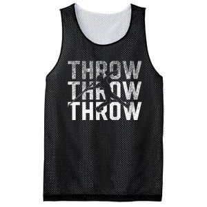 Javelin Throw Sports Thrower Athlete Track Mesh Reversible Basketball Jersey Tank