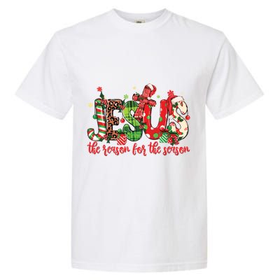 Jesus The Season For The Season Christmas Garment-Dyed Heavyweight T-Shirt