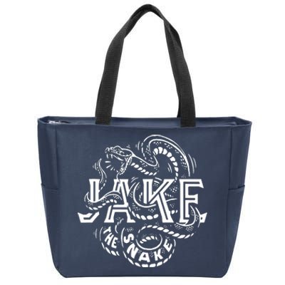 Jake The Snake Zip Tote Bag