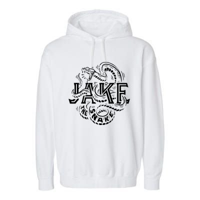 Jake The Snake Garment-Dyed Fleece Hoodie