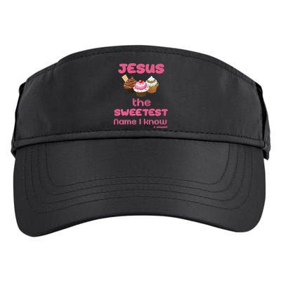 Jesus The Sweetest Name I Know Adult Drive Performance Visor
