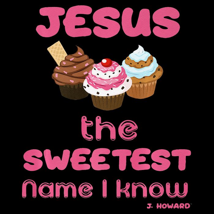 Jesus The Sweetest Name I Know Drawstring Bag