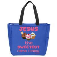 Jesus The Sweetest Name I Know Zip Tote Bag