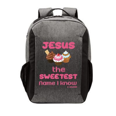 Jesus The Sweetest Name I Know Vector Backpack