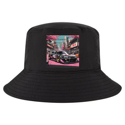 Jdm Tokyo Skyline Retro Japanese Race Car Drift Tuning Gift Cool Comfort Performance Bucket Hat