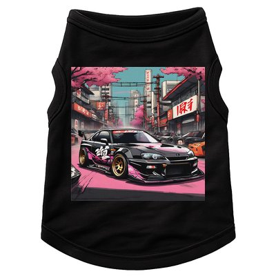 Jdm Tokyo Skyline Retro Japanese Race Car Drift Tuning Gift Doggie Tank