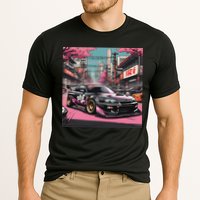 Jdm Tokyo Skyline Retro Japanese Race Car Drift Tuning Gift Cooling Performance Crew T-Shirt