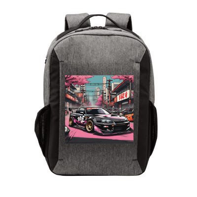 Jdm Tokyo Skyline Retro Japanese Race Car Drift Tuning Gift Vector Backpack