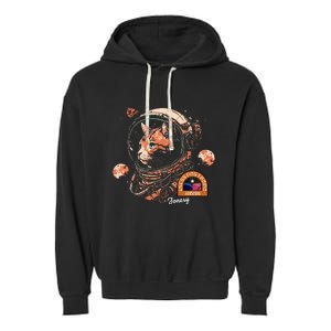 Jonesy The Space Cat Garment-Dyed Fleece Hoodie