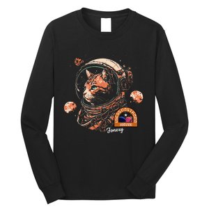 Jonesy The Space Cat Long Sleeve Shirt