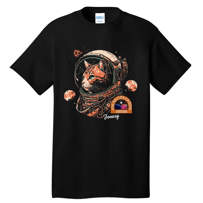 Jonesy The Space Cat Tall T-Shirt