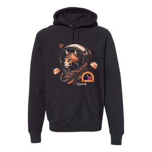 Jonesy The Space Cat Premium Hoodie