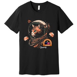 Jonesy The Space Cat Premium T-Shirt