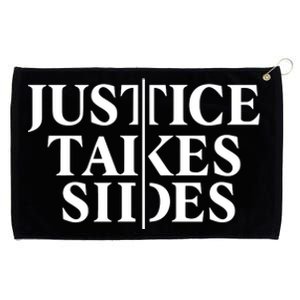 Justice Takes Sides Grommeted Golf Towel