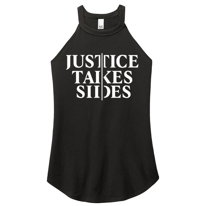 Justice Takes Sides Women's Perfect Tri Rocker Tank