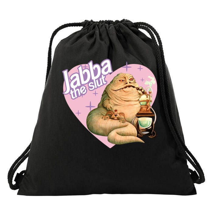 Jabba The Slut Funny Jabba The Hutt Drawstring Bag