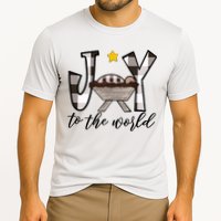 Joy To The World Baby Jesus In The Manger Cooling Performance Crew T-Shirt