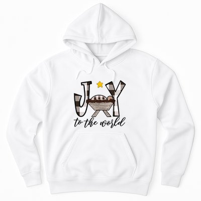 Joy To The World Baby Jesus In The Manger Hoodie