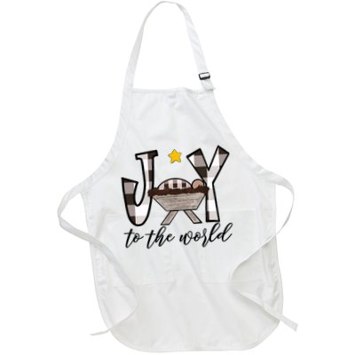 Joy To The World Baby Jesus In The Manger Apron