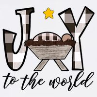 Joy To The World Baby Jesus In The Manger Sustainable Bucket Hat