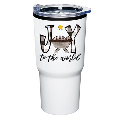 Joy To The World Baby Jesus In The Manger Tumbler