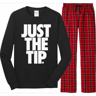 Just The Tip Long Sleeve Pajama Set