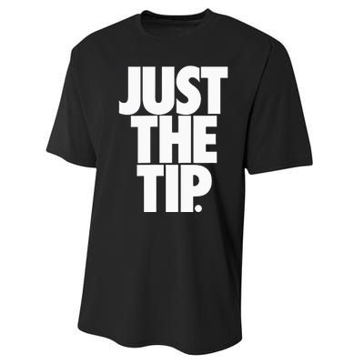 Just The Tip Performance Sprint T-Shirt