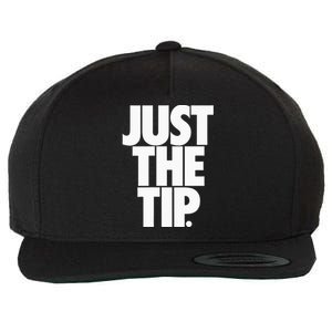 Just The Tip Wool Snapback Cap