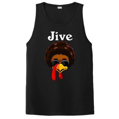 Jive Thanksgiving Turkey Day Funny Family Costume PosiCharge Competitor Tank