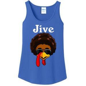 Jive Thanksgiving Turkey Day Funny Family Costume Ladies Essential Tank