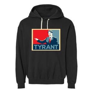 Justin Trudeau Tyrant Garment-Dyed Fleece Hoodie