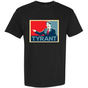 Justin Trudeau Tyrant Garment-Dyed Heavyweight T-Shirt