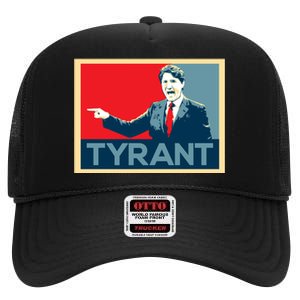 Justin Trudeau Tyrant High Crown Mesh Back Trucker Hat