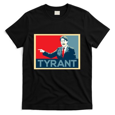 Justin Trudeau Tyrant T-Shirt