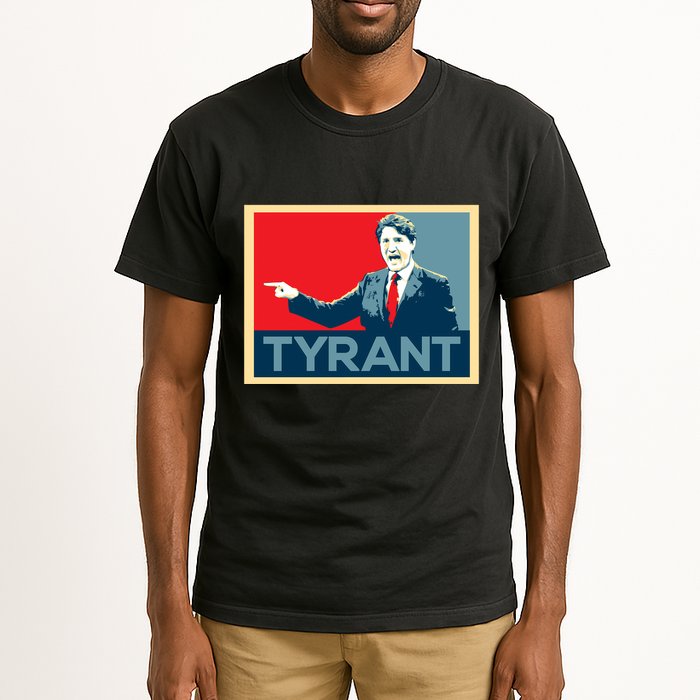 Justin Trudeau Tyrant Tall T-Shirt