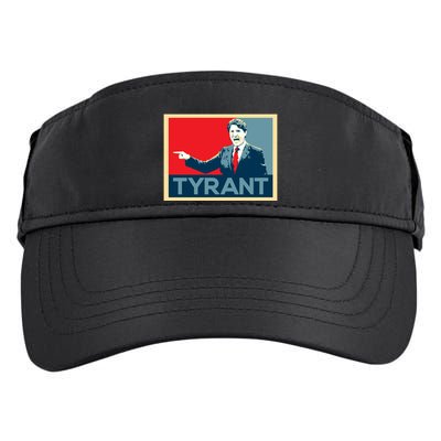 Justin Trudeau Tyrant Adult Drive Performance Visor