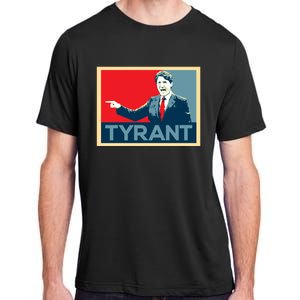 Justin Trudeau Tyrant Adult ChromaSoft Performance T-Shirt