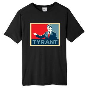 Justin Trudeau Tyrant Tall Fusion ChromaSoft Performance T-Shirt