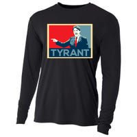 Justin Trudeau Tyrant Cooling Performance Long Sleeve Crew