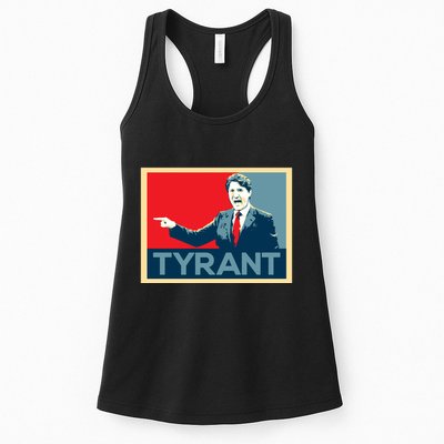Justin Trudeau Tyrant Womens Tank Top