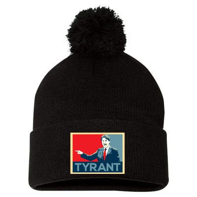Justin Trudeau Tyrant Pom Pom 12in Knit Beanie