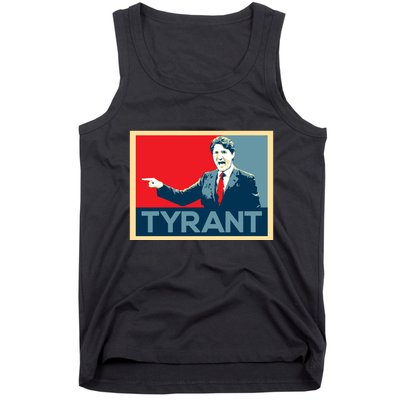 Justin Trudeau Tyrant Tank Top