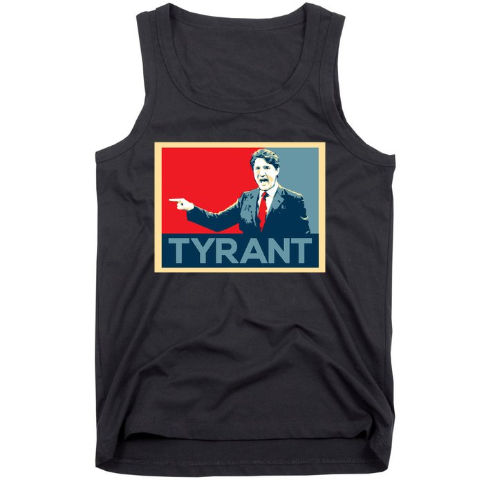 Justin Trudeau Tyrant Tank Top