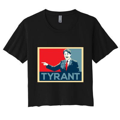 Justin Trudeau Tyrant Crop Top
