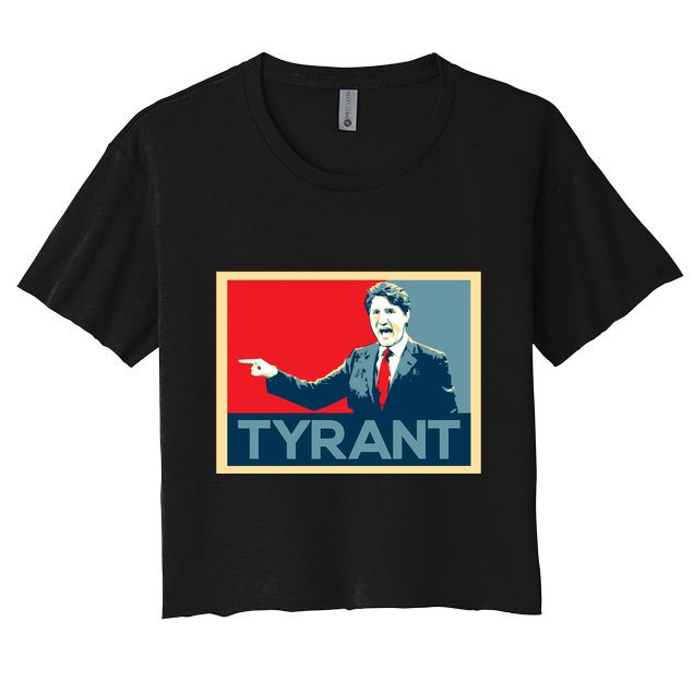 Justin Trudeau Tyrant Crop Top