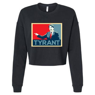 Justin Trudeau Tyrant Cropped Pullover Crew