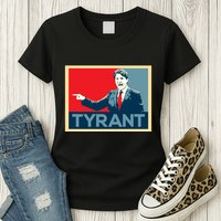 Justin Trudeau Tyrant Womens T-Shirt