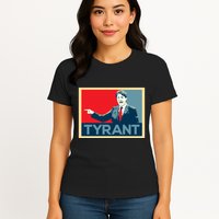 Justin Trudeau Tyrant Womens T-Shirt