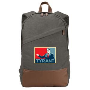 Justin Trudeau Tyrant Cotton Canvas Backpack